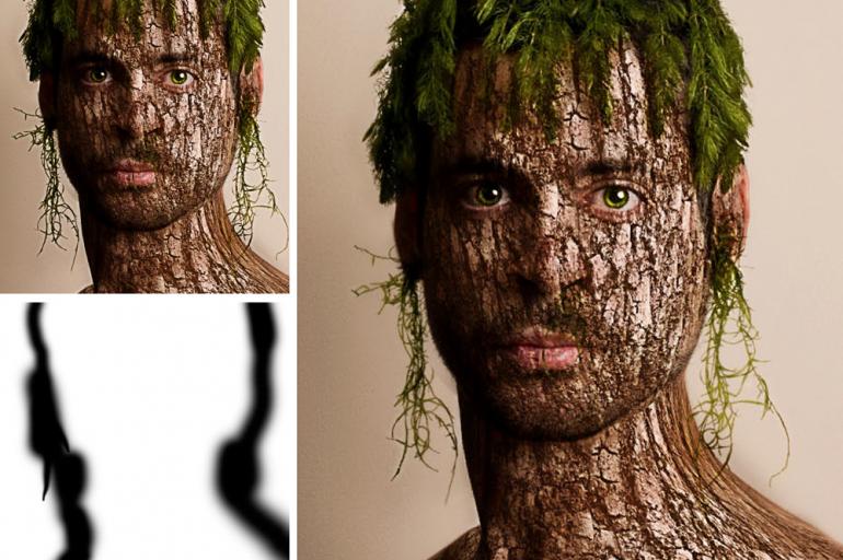 Photoshop: Surreale Porträt-Montage