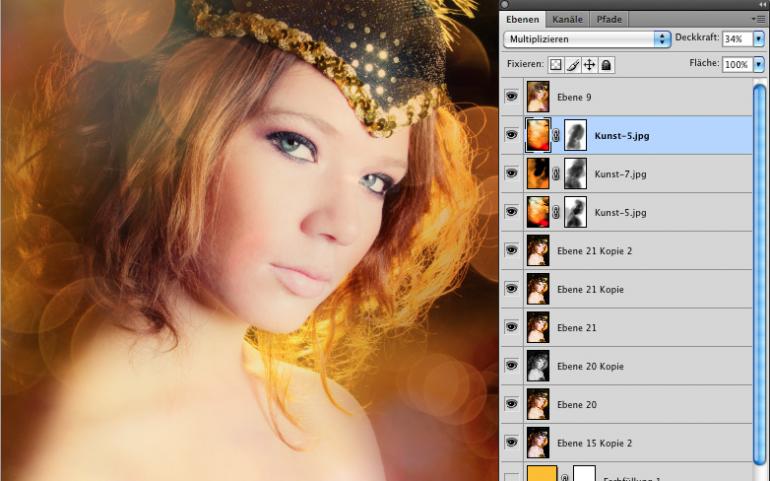 Fashion-Look mit Photoshop: Mit Texturen tricksen - Motiv 1