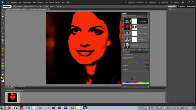 Photoshop Elements: Cross-Look & Pop-Art-Effekt