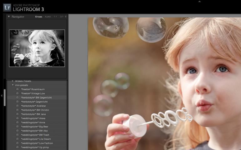 Lightroom: Kreativ mit Presets