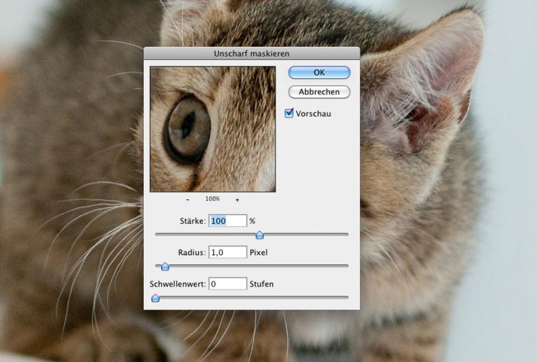 Photoshop: Schärfen – wann es sich lohnt