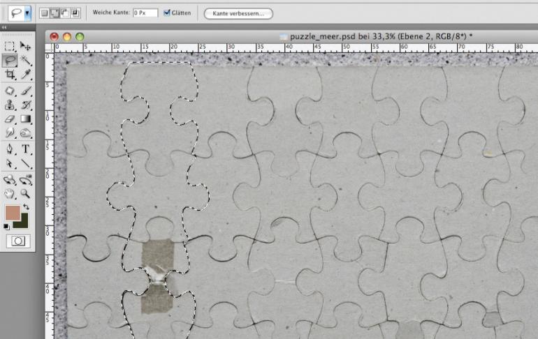 Photoshop: Vom Foto zum Puzzle