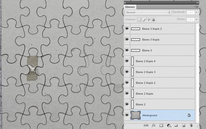 Photoshop: Vom Foto zum Puzzle