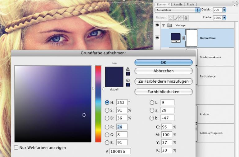 Photoshop: Fotoabzüge im Retro-Style