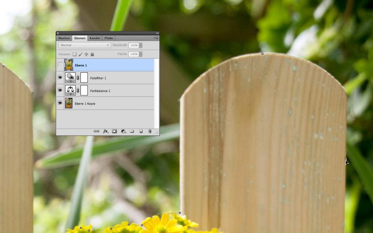 Photoshop: Gartenbildern den letzten Schliff geben