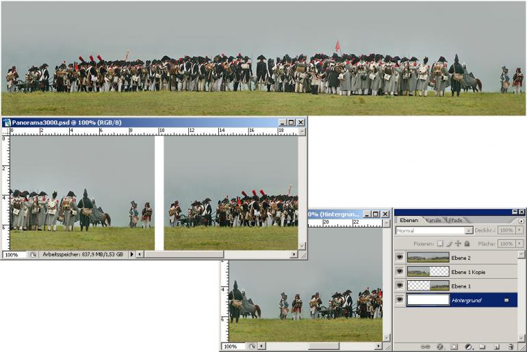 Photoshop-Montage: Vom Panorama zur Kugel