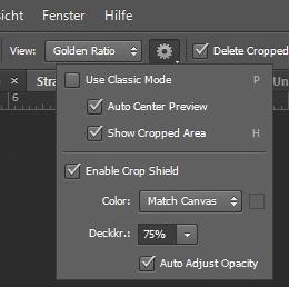 Photoshop CS6: Komfortabler Bildbeschnitt