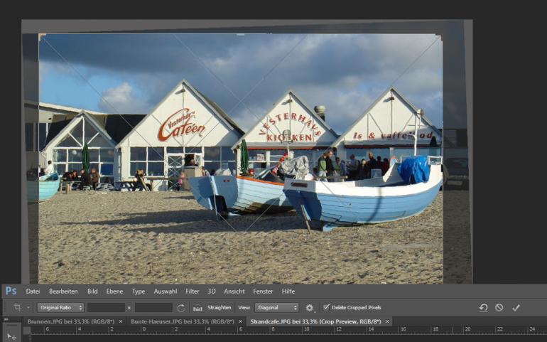 Photoshop CS6: Komfortabler Bildbeschnitt