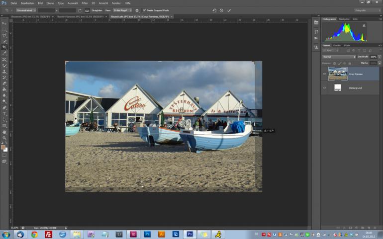 Photoshop CS6: Komfortabler Bildbeschnitt