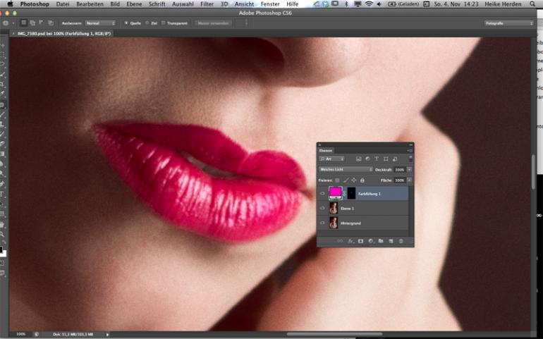 Photoshop: Tipps für perfekte Lippen