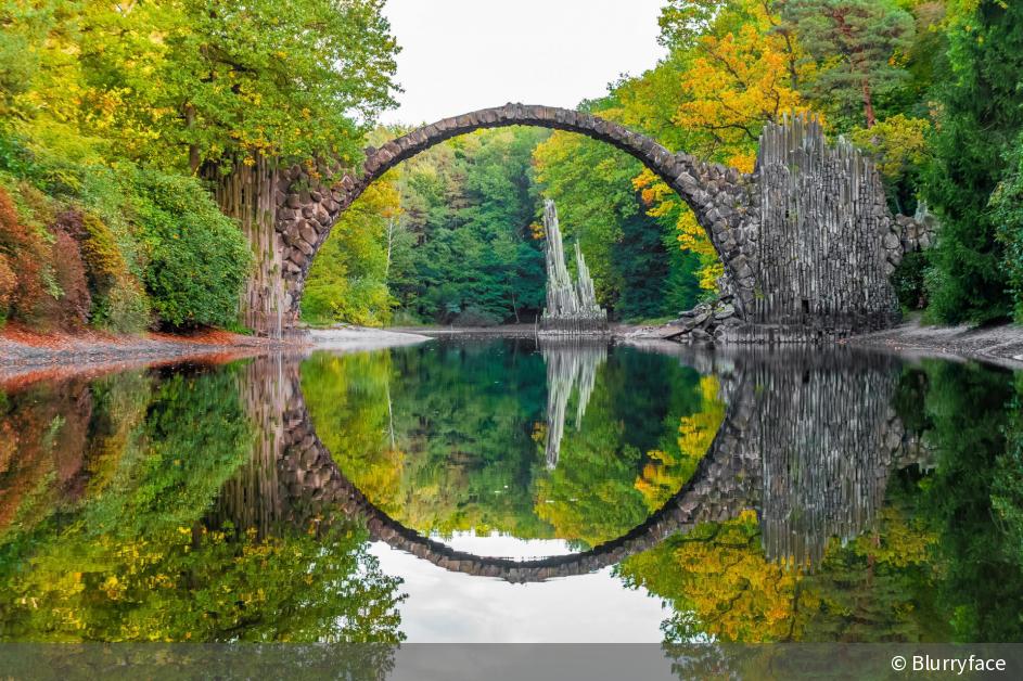 Die Rakotzbrücke Kromlau