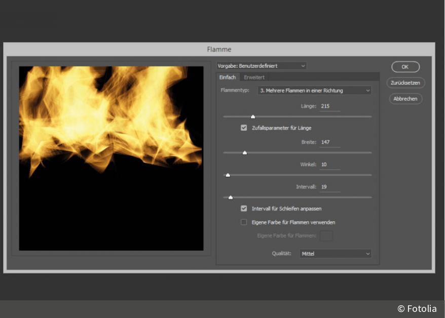 Photoshop Effekte Feuerige Flammen Gestalten Digitalphoto