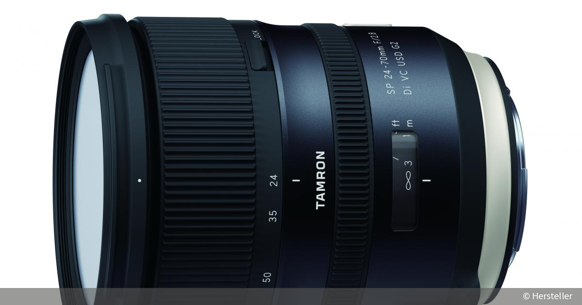 Standardzoom Tamron SP 24-70mm F/2.8 Di VC USD G2 | DigitalPHOTO