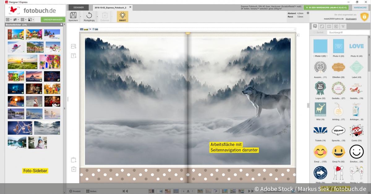 Fotobucher Einfach Und Schnell Mit Designer 3 Von Fotobuch De