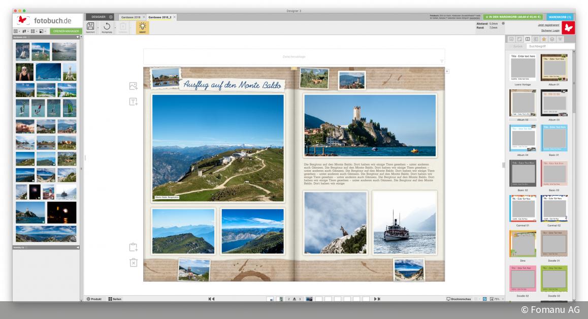 Mit Flexiblen Vorlagen Zum Individuellen Fotobuch