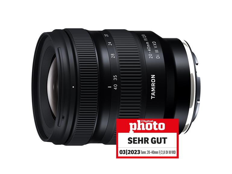 Tamron 20–40mm F/2,8 DI III VXD Test [SEHR GUT]