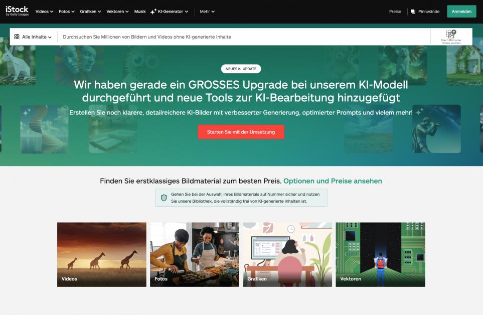 Die 7 besten Stockfoto-Anbieter im Test [2025]