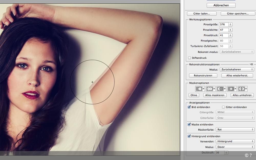 Photoshop Zauberfilter Verflussigen Digitalphoto