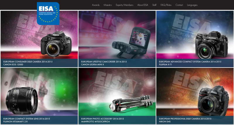 © Screenshot www.eisa.eu