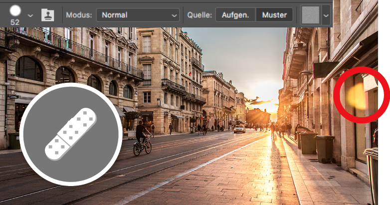 Photoshop Einfach Erklart Weitere Retusche Werkzeuge