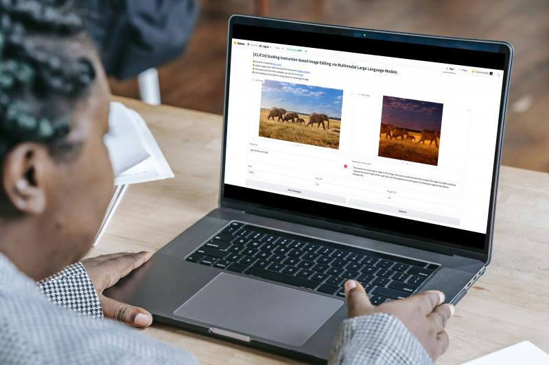 Canva-Mockup – Screenshot von Huggingface.com