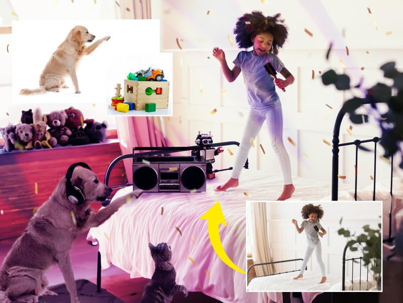 Der Fantasie von Kindern sind keine Grenzen gesetzt. stock.adobe.com/de, Bildbearbeitung: Julia Carp